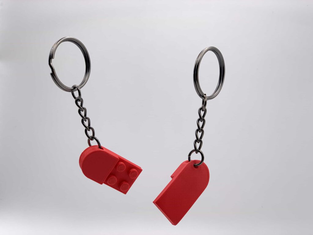 Breloc imprimat 3D BREL-INI-COM inimi combinate Managelia (2)