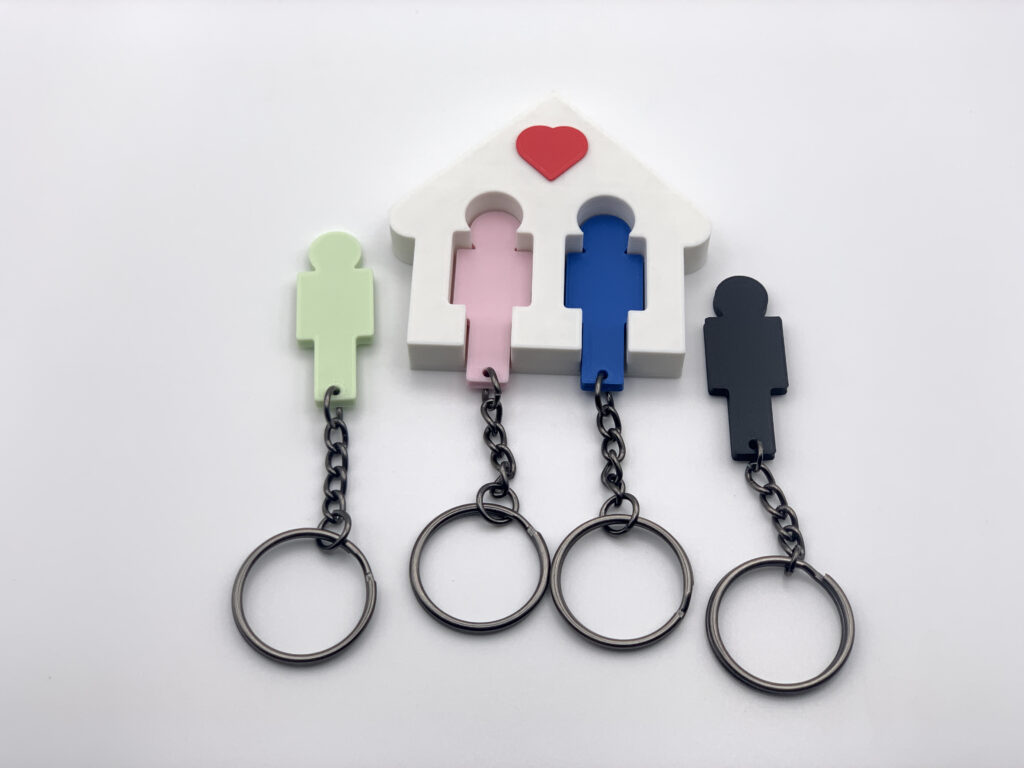 Imprimare 3D Breloc - BREL-CCHEI-BB - culori